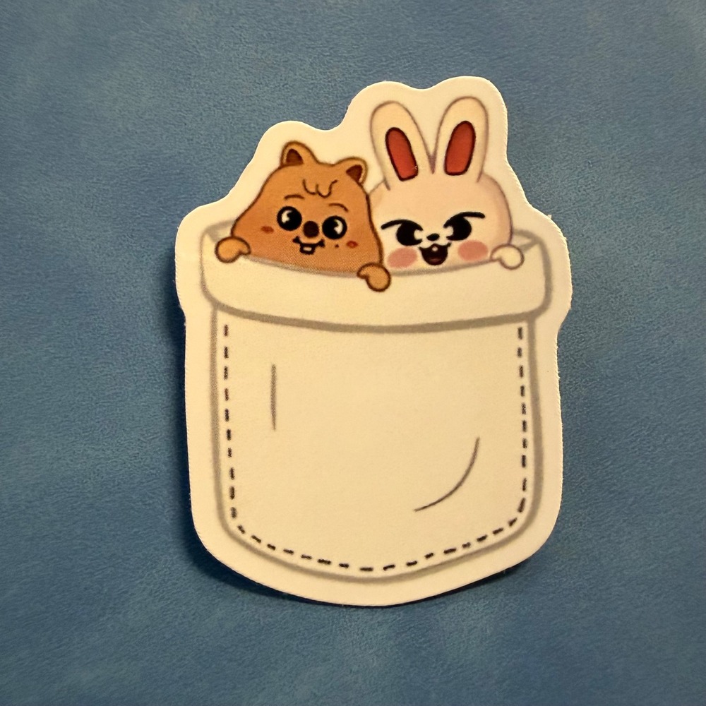 Stray Kids Inspired Skzoo Pocket Minsung Stickers
